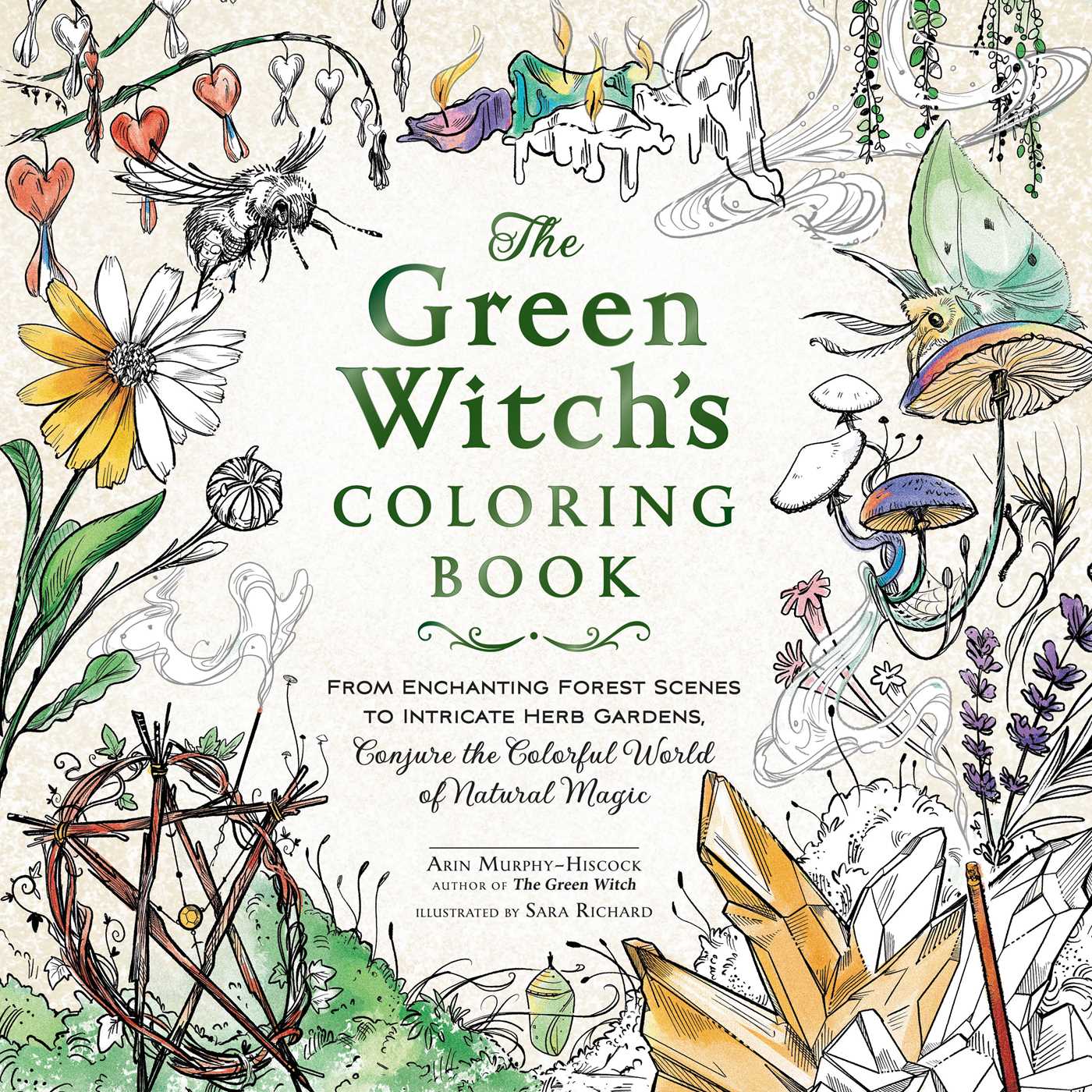 The Green Witch’s Colouring Book