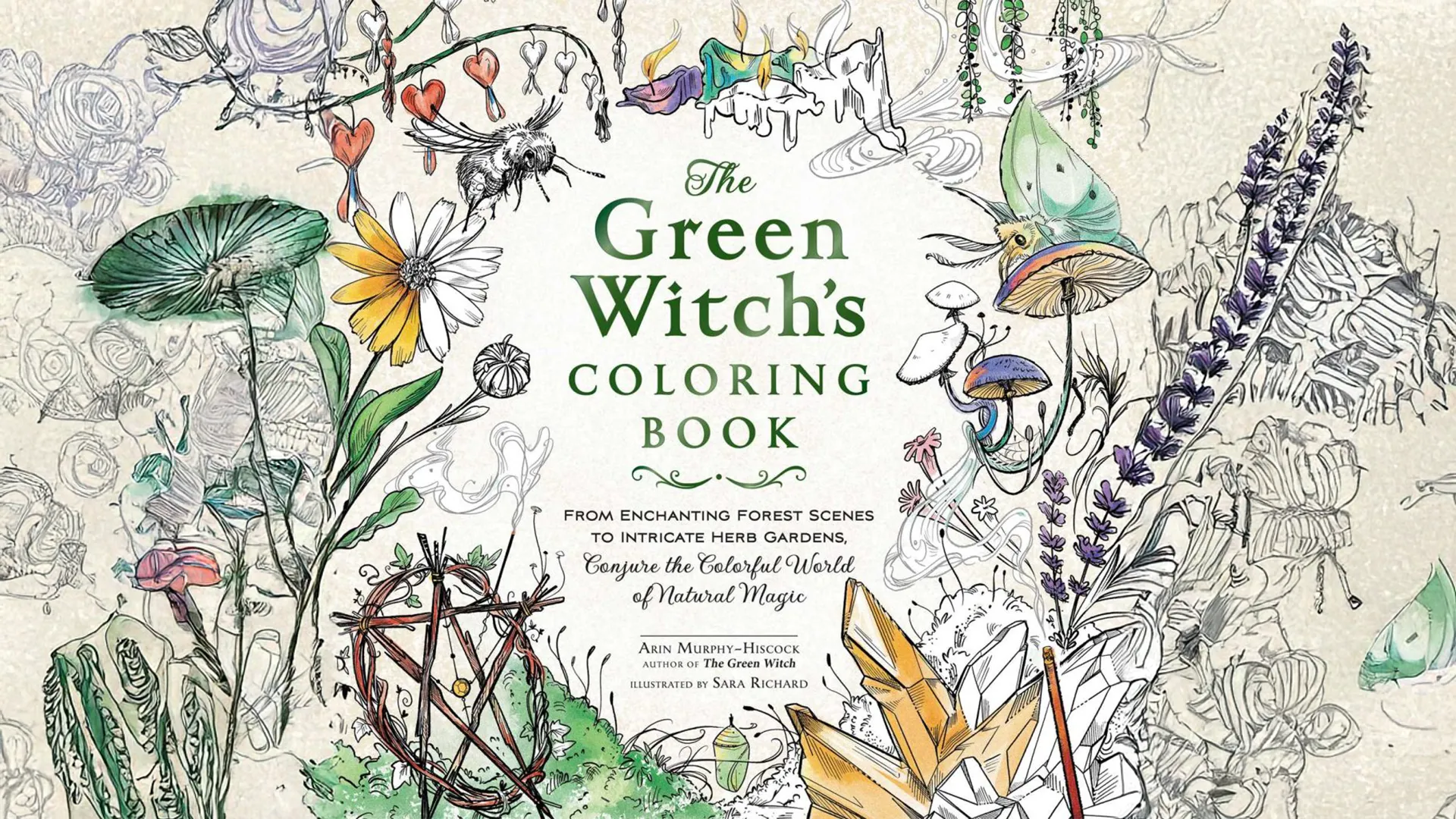 The Green Witch’s Coloring Book — Arin Murphy-Hiscock